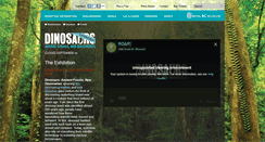 Desktop Screenshot of dinosaurs.royalbcmuseum.bc.ca